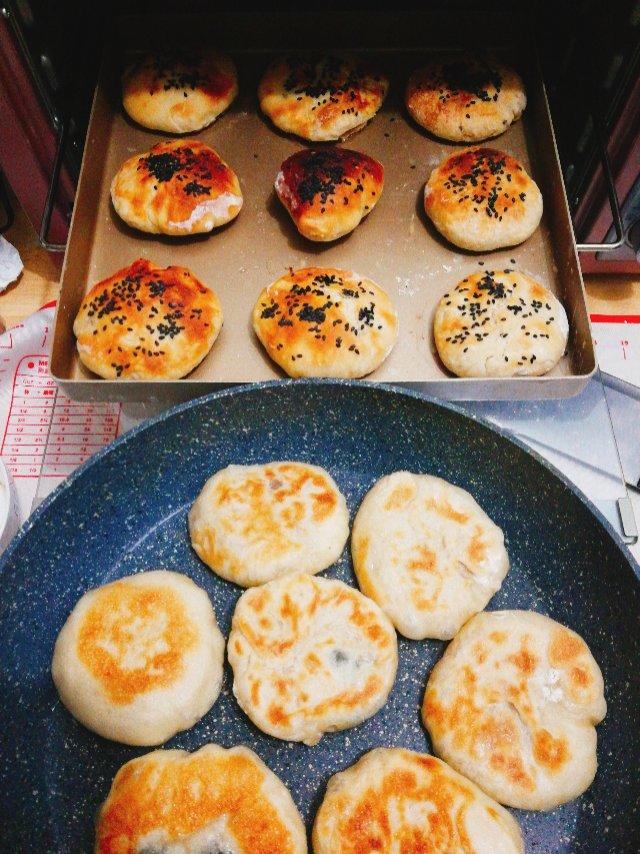 发面油酥小糖饼