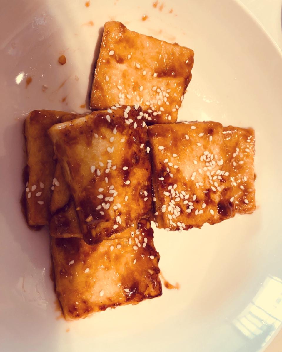 无敌好吃的香煎豆腐