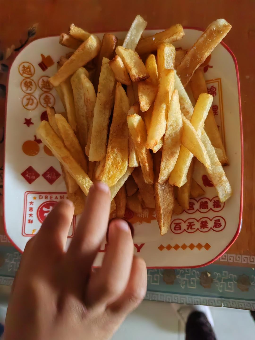 自制炸薯条