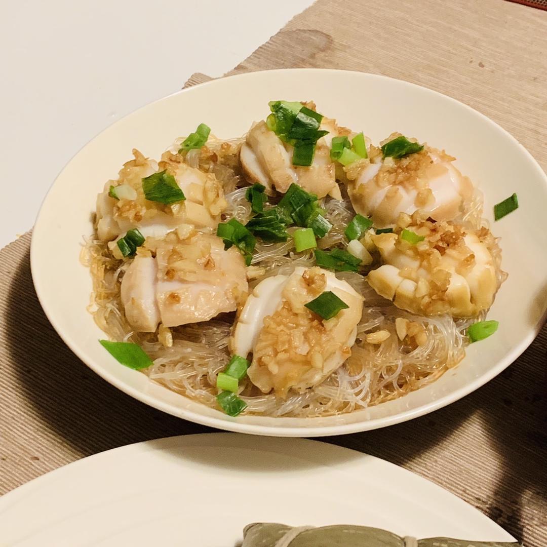 蒜蓉粉丝蒸鲍鱼