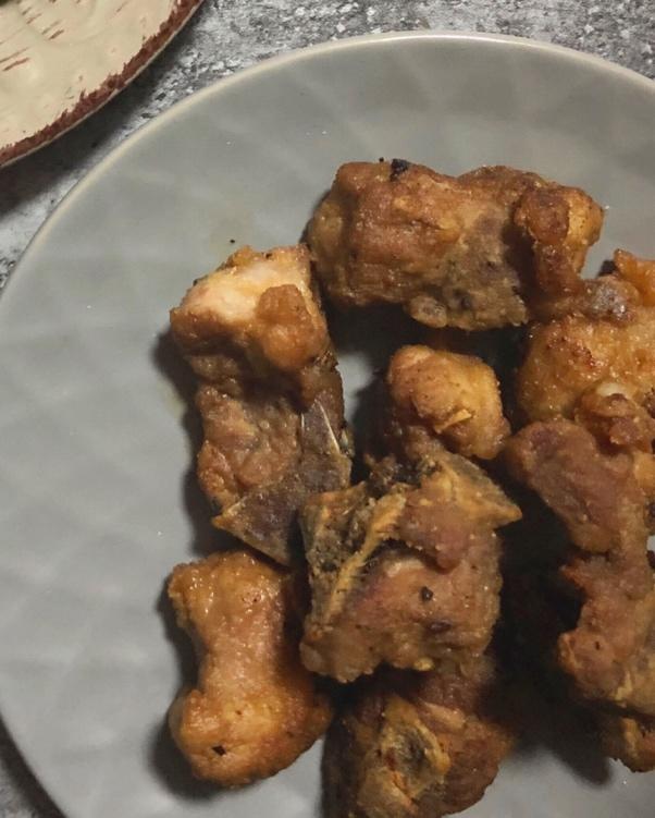 椒盐鸡中翅&排骨