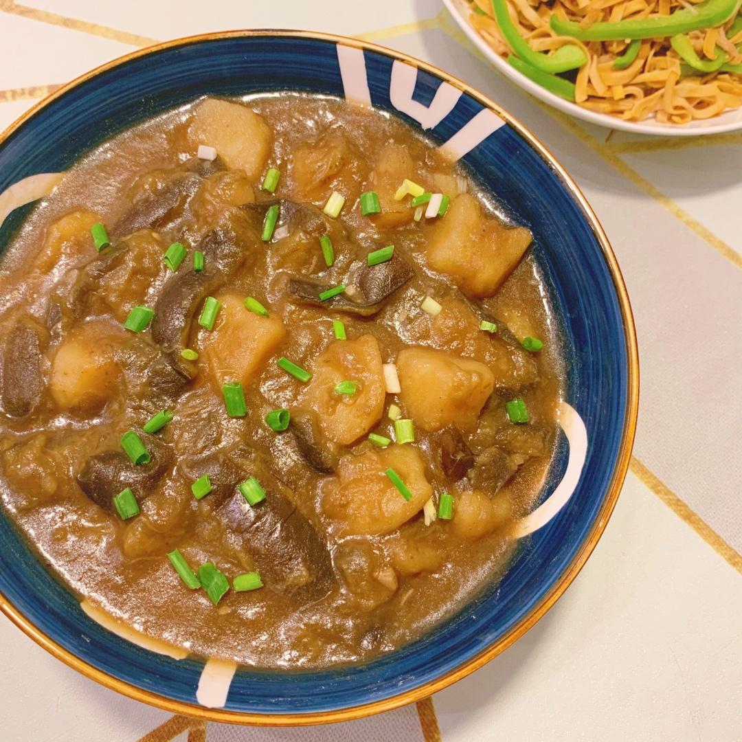 土豆炖茄子