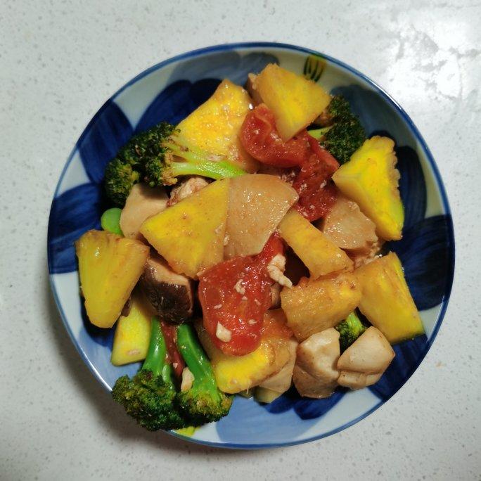 菠萝咕咾虾