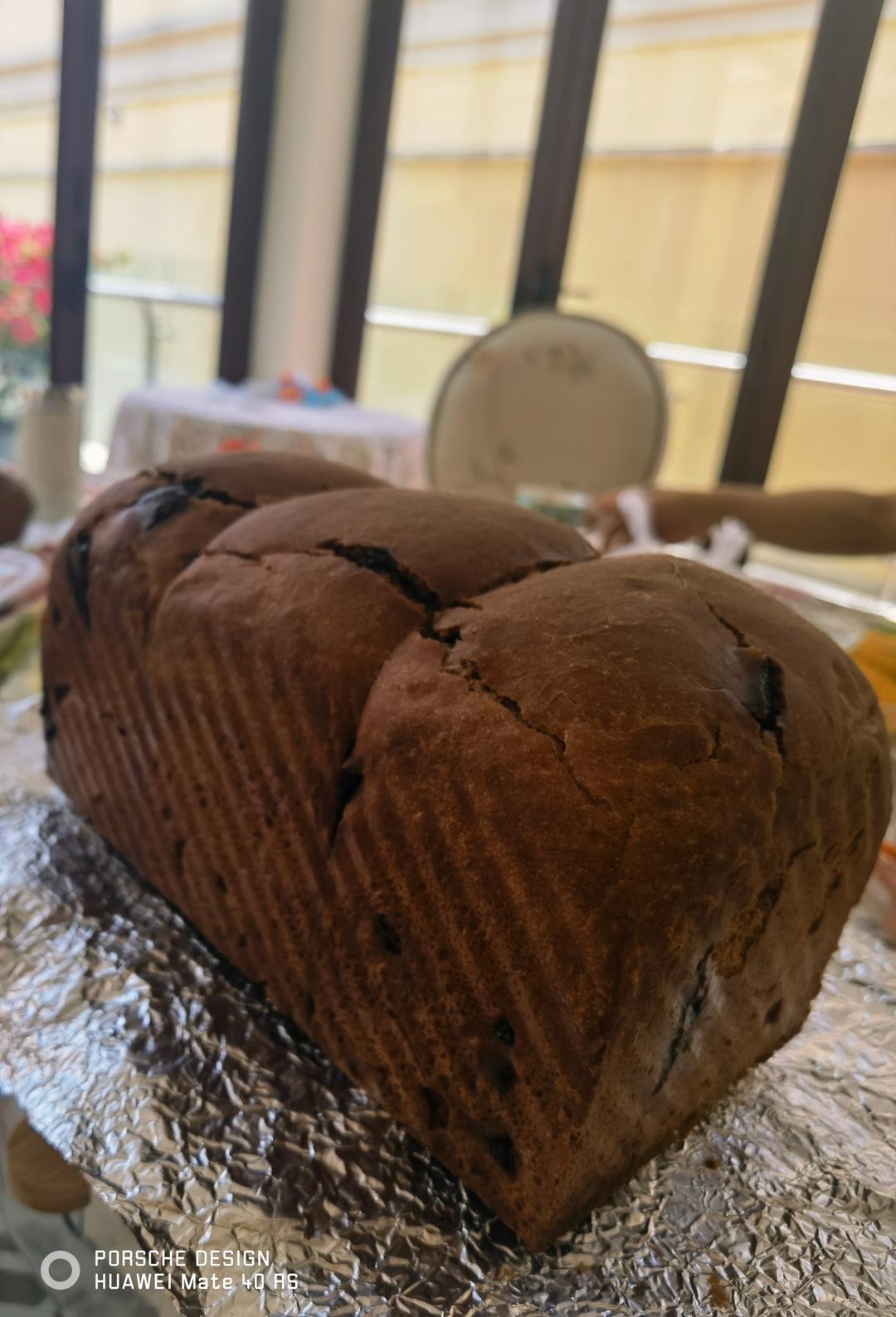 巨~巨好吃的巧克力奶油吐司