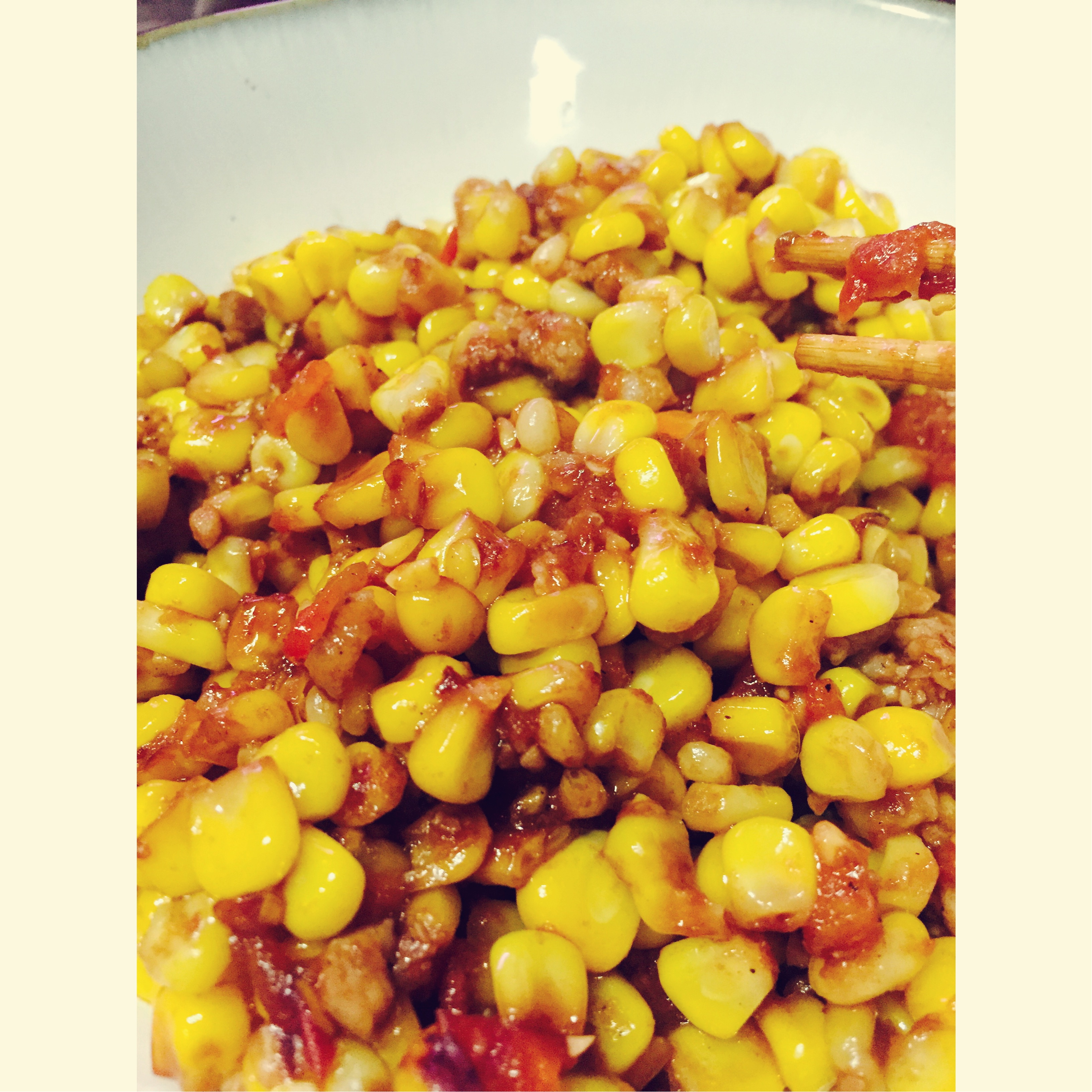 玉米炒肉末【超级下饭的快手家常菜】