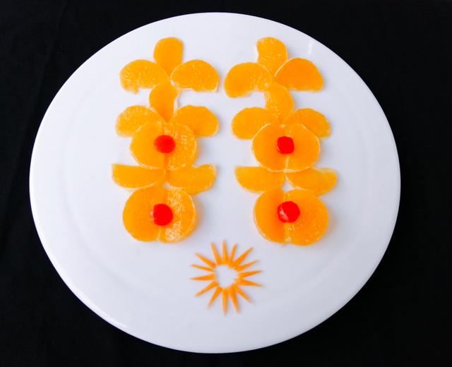 水果：橘子创意盘饰的做法