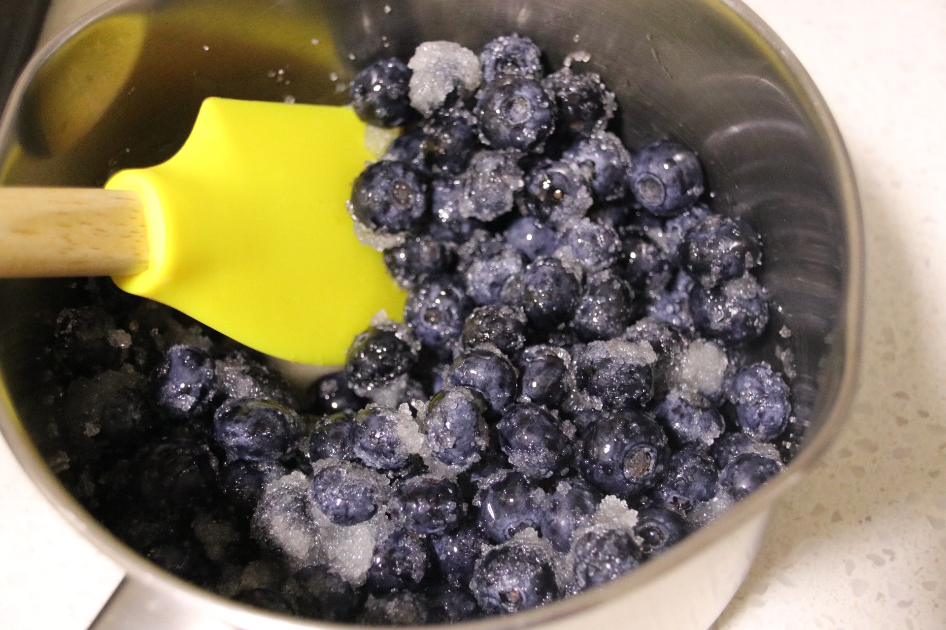 超简单的蓝莓酱的做法