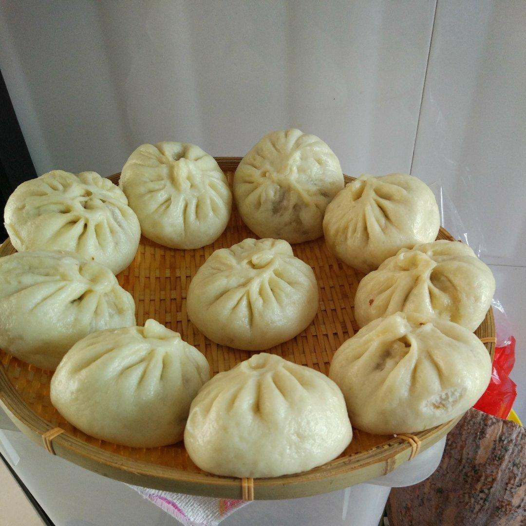手工包子（肚脐包）