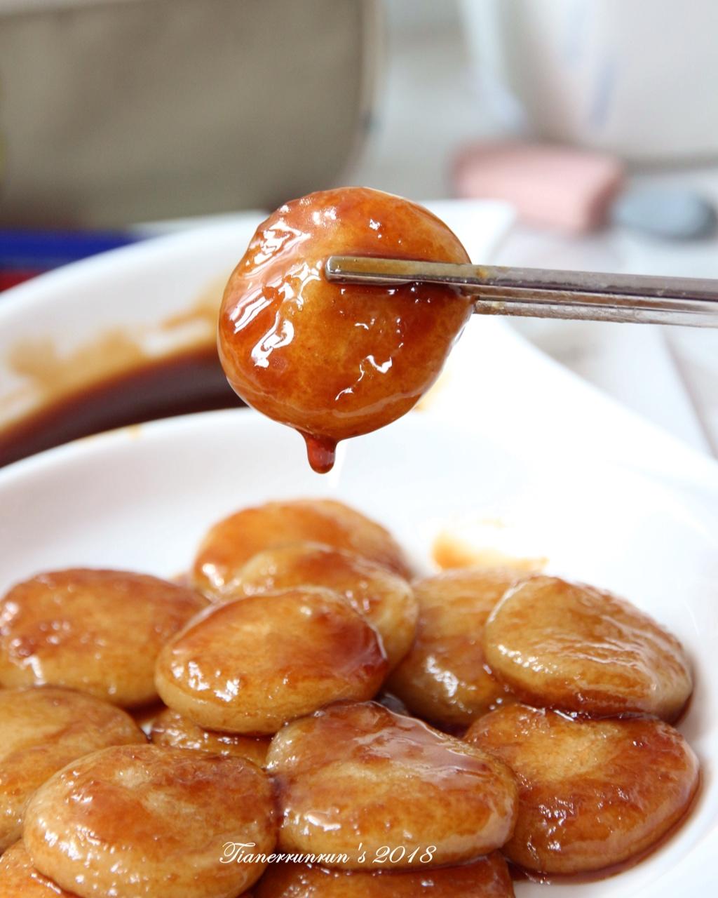 tianerrunrun做的红糖糍粑