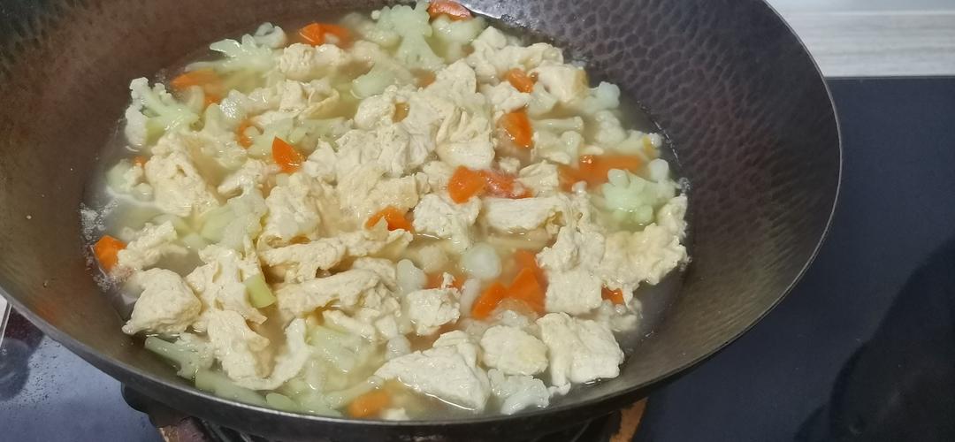 超级好喝减脂鸡蛋花菜汤