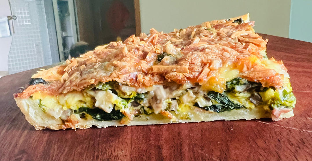 英法美三国都爱的主食——法式咸派Quiche