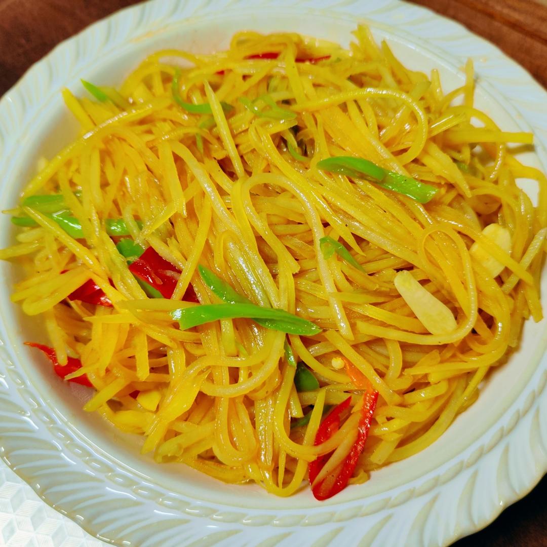 家常菜 酸辣土豆丝