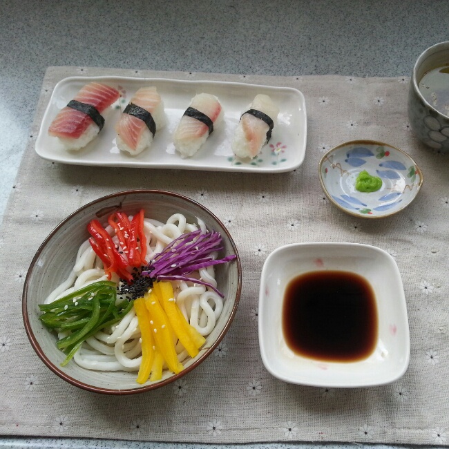 私房凉拌乌冬面