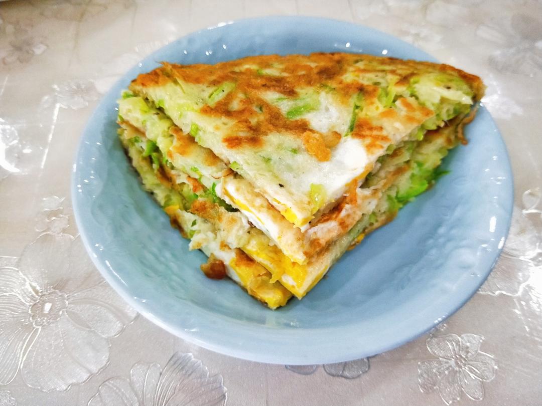 西葫芦鸡蛋饼的做法