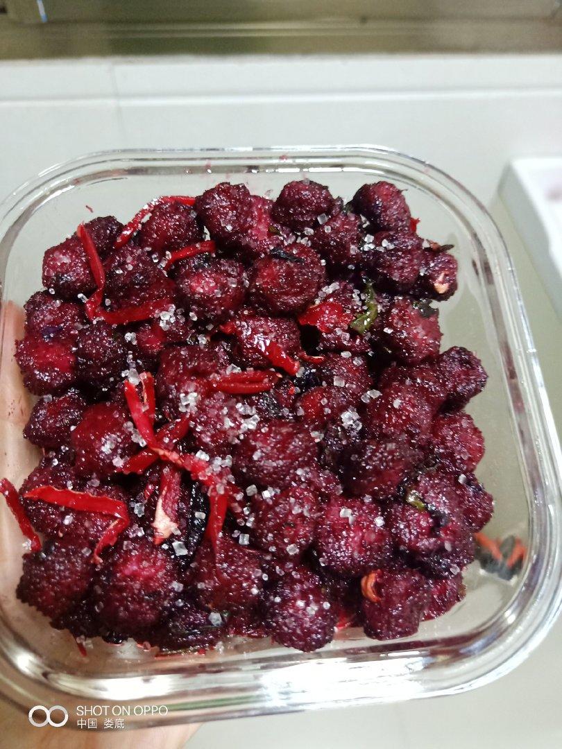 比较有韧性的杨梅干