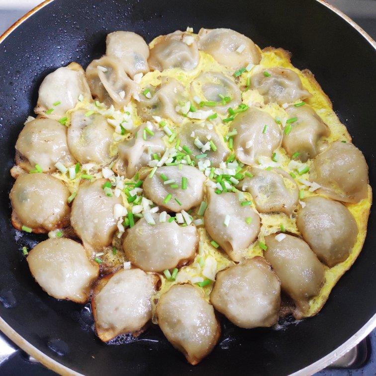 速冻水饺版.鸡蛋锅贴