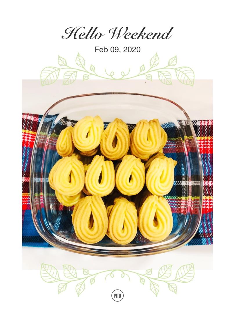 粘米粉曲奇，这个曲奇酥脆的不得了！！！