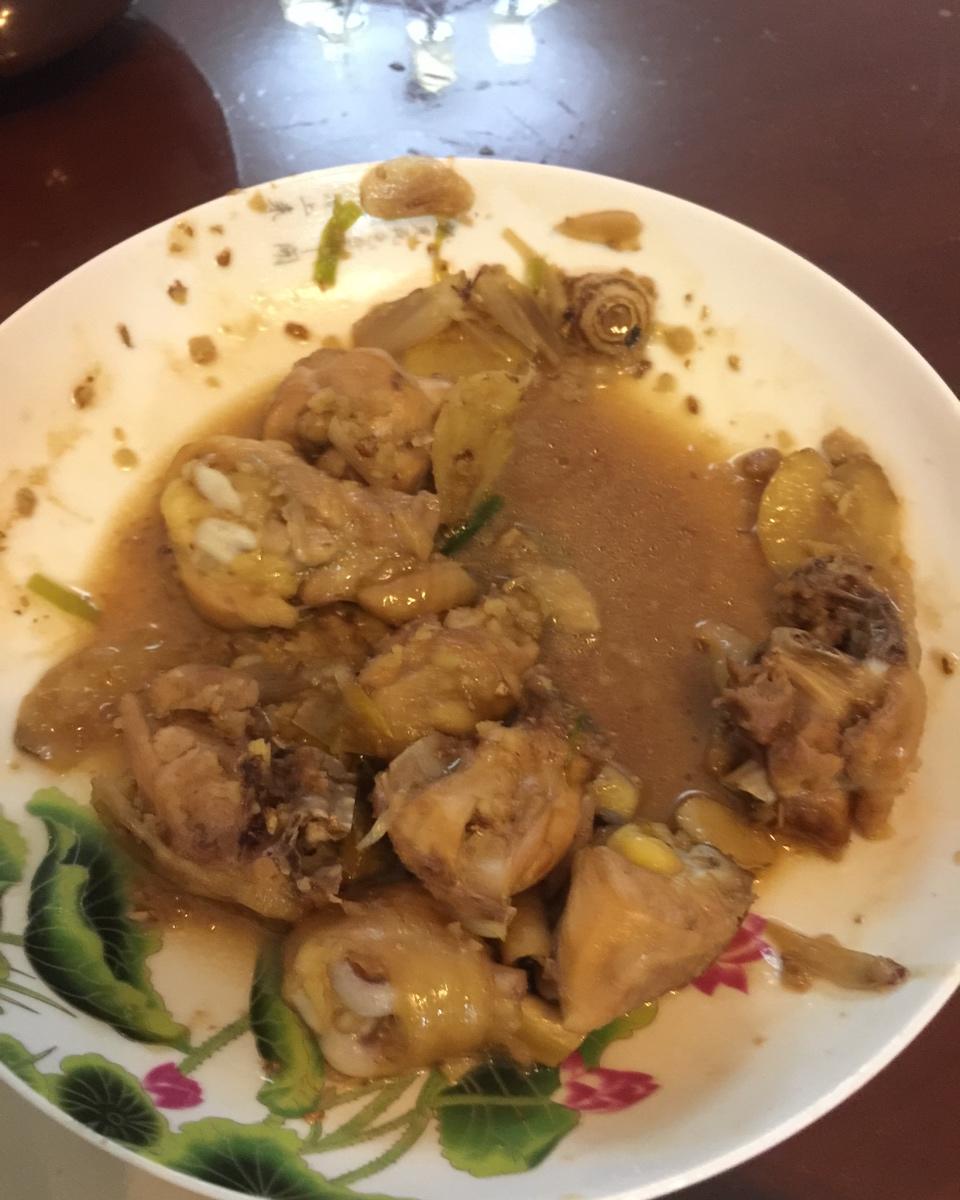 沙姜鸡￨皮脆肉嫩
