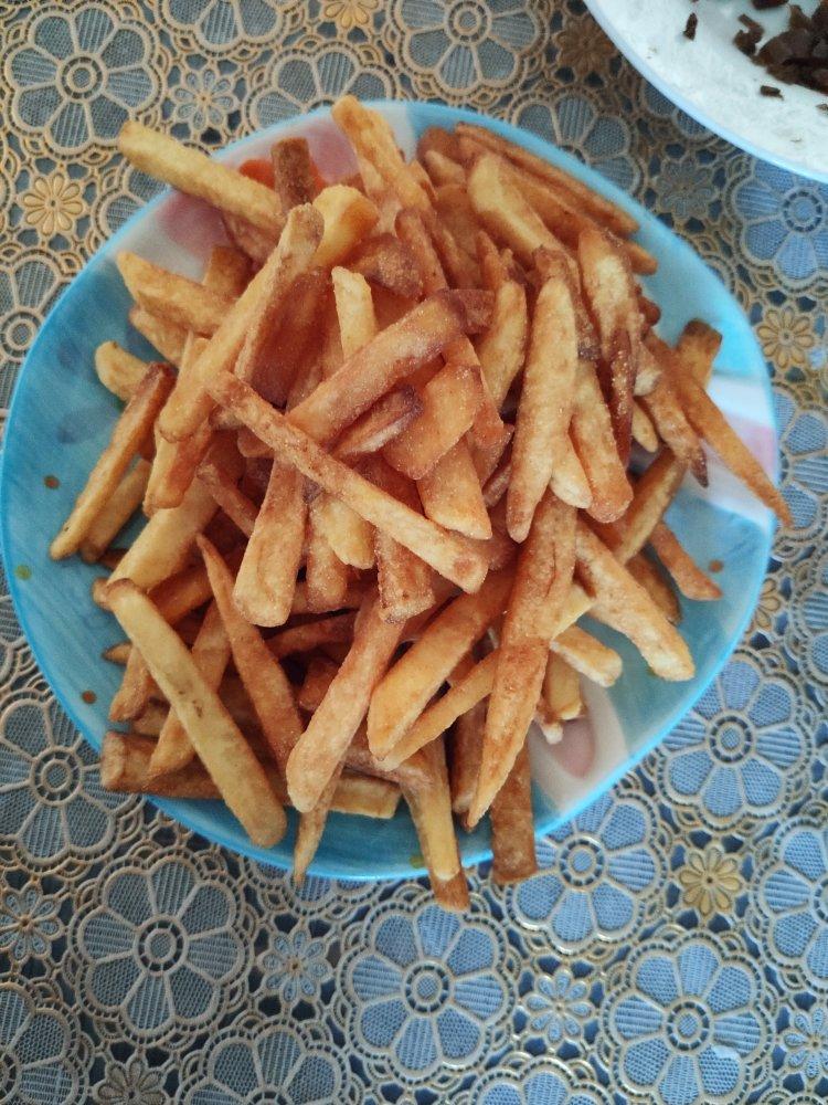 自制炸薯条