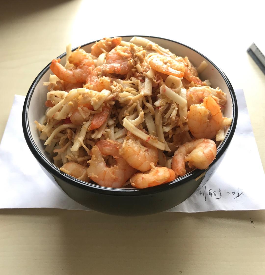 超级好吃的海鲜炒面