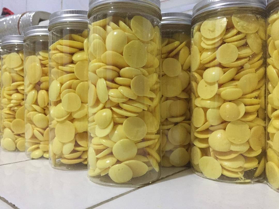 入口即化的无添加蛋黄溶豆