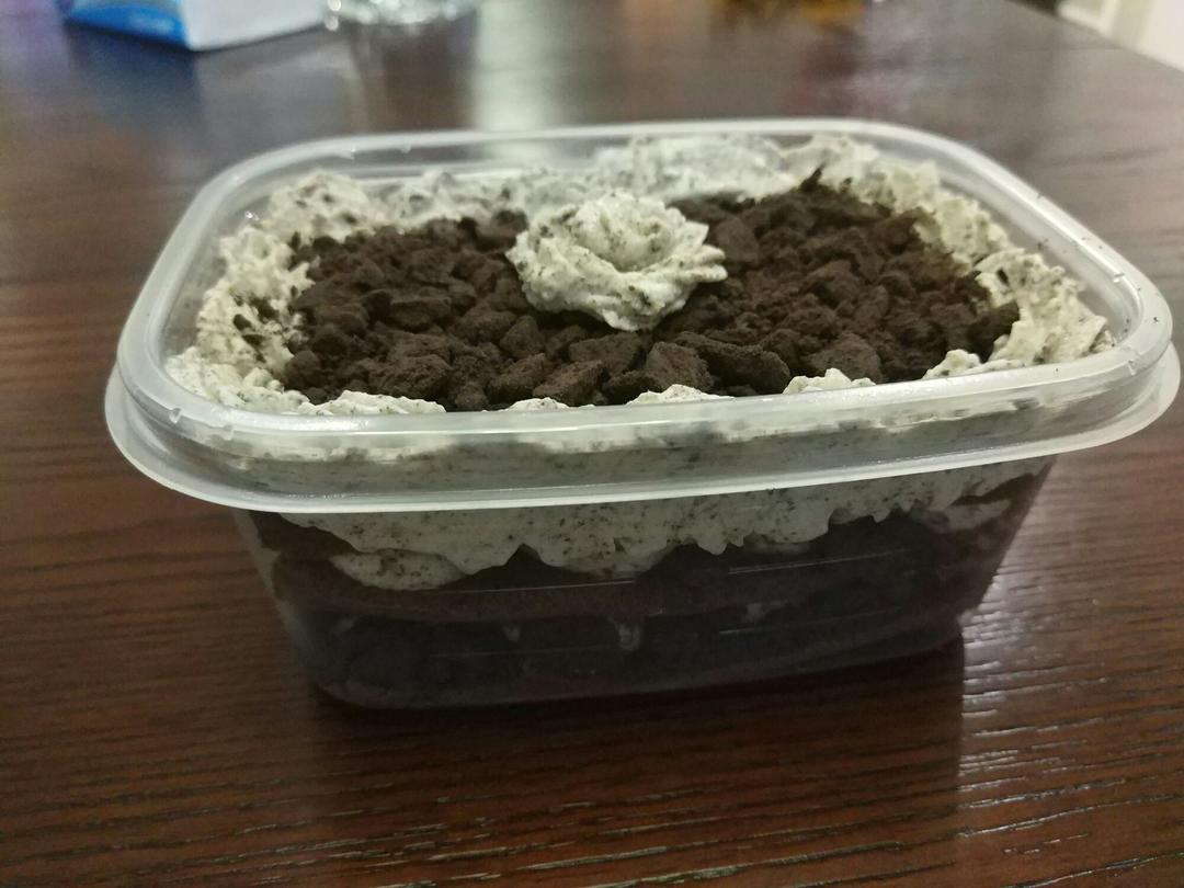 好吃到流泪的奥利奥咸奶油盒子蛋糕