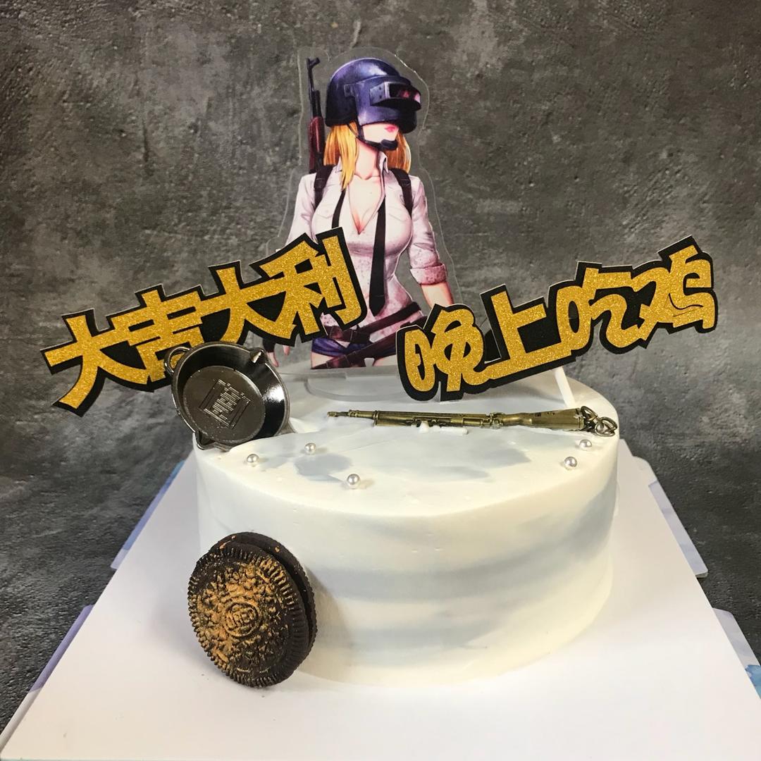 抹面，如何抹出一个渐变色的蛋糕。