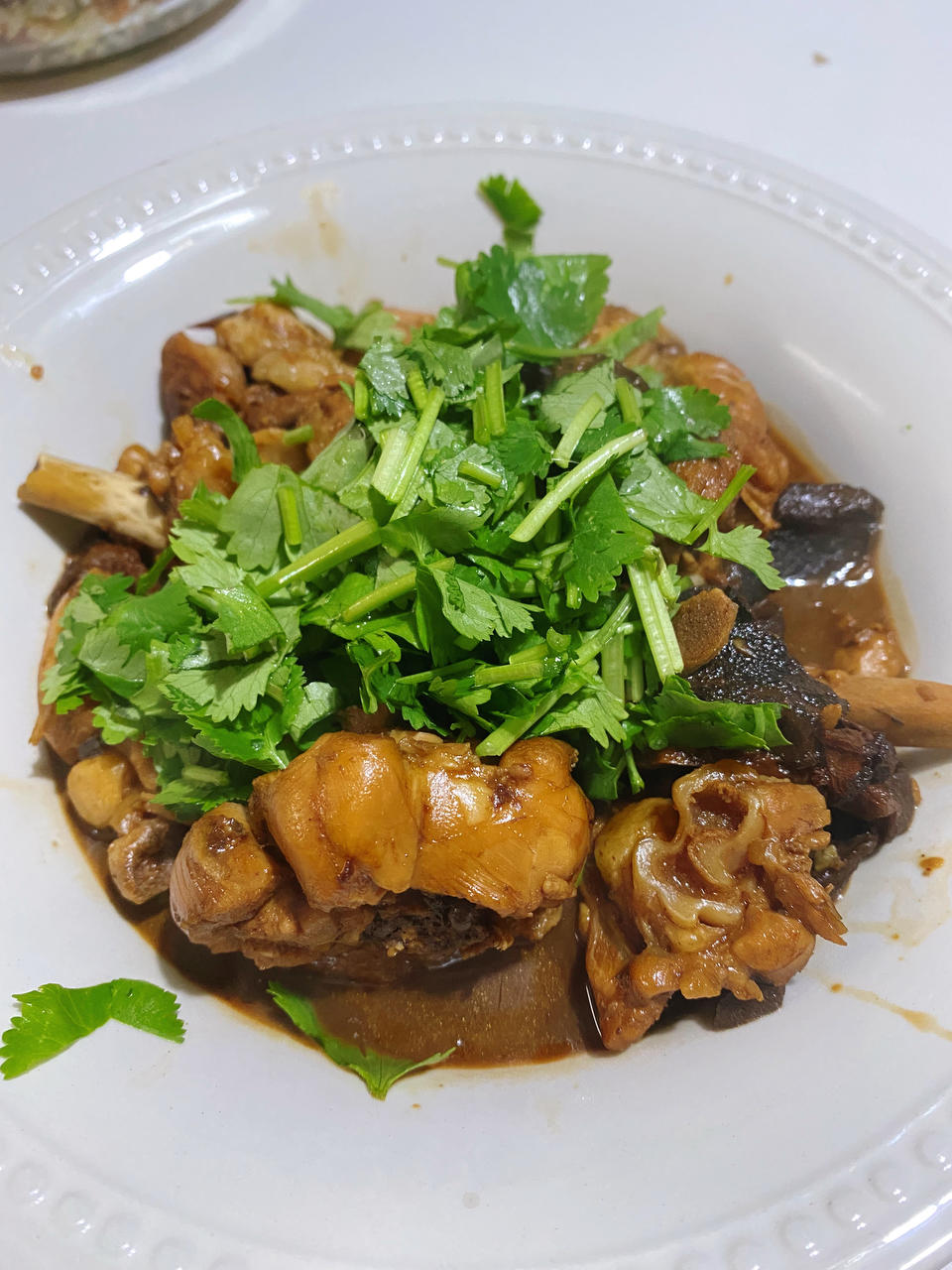 小鸡炖蘑菇