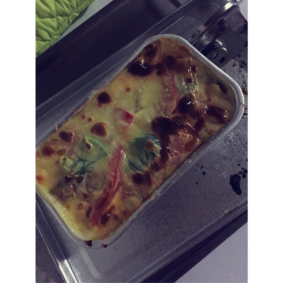 番茄鸡肉浓情焗饭【两人份】