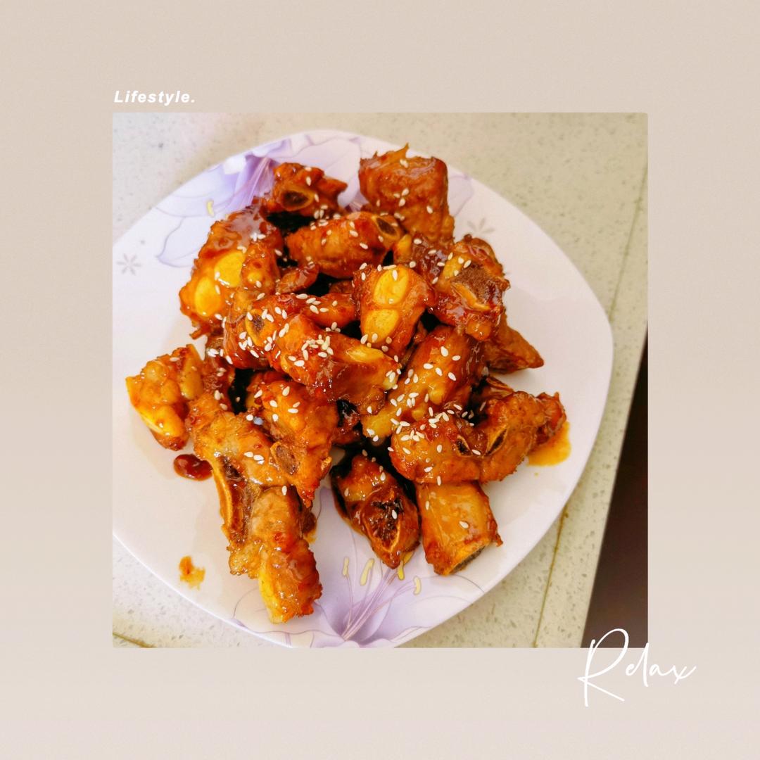 不炒糖色 超简单的糖醋排骨