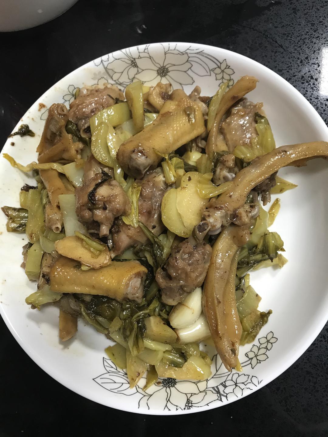 （粤菜）家常酸菜掌翼