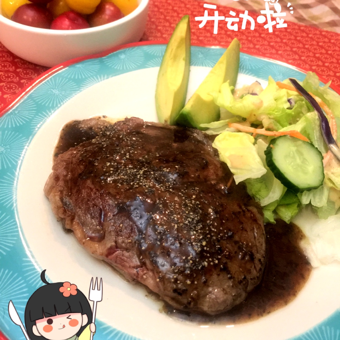 黑椒牛排