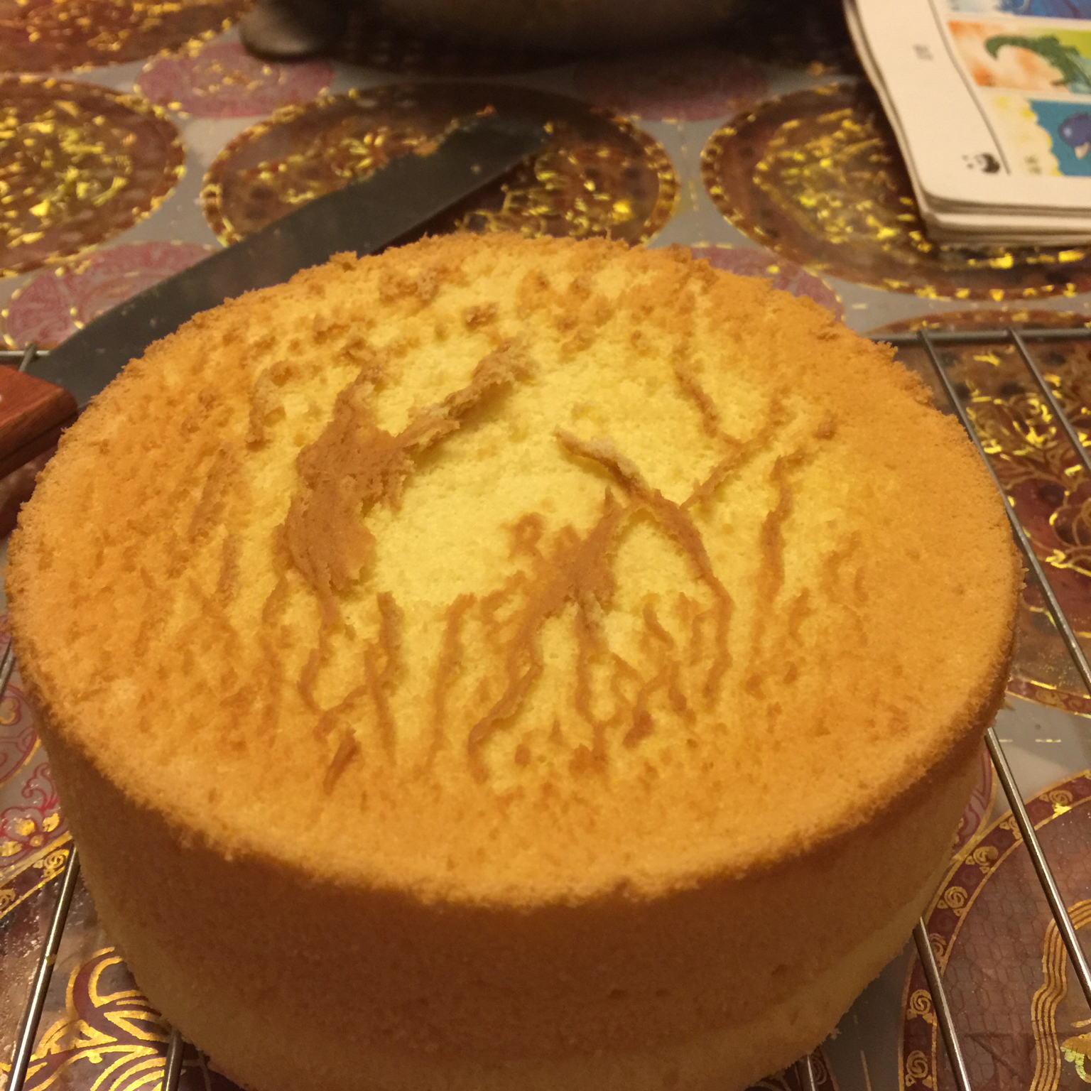 《Tinrry+》戚风蛋糕（6寸配方）（基础、超详细教程）