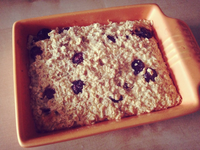 Baked Oatmeal Breakfast 早餐烤燕麦