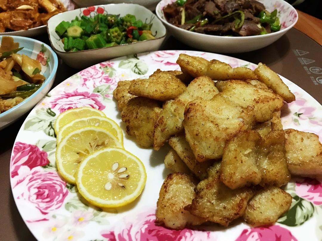 超简单低脂柠檬香煎龙利鱼（巴沙鱼）