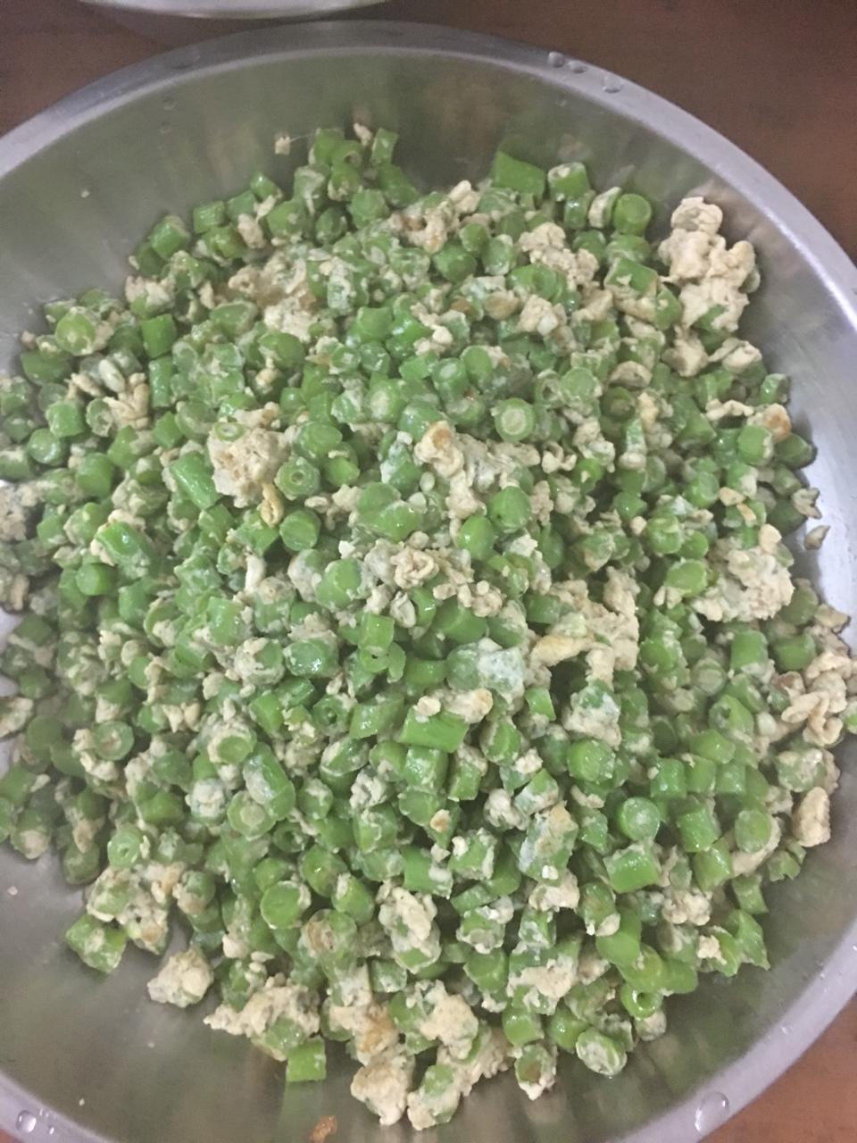 鸡蛋豆角沫