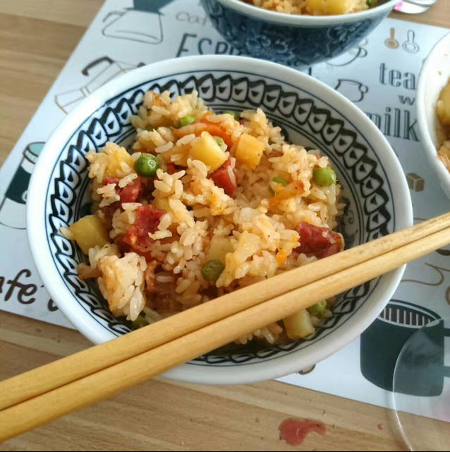 土豆焖饭（电饭锅版）