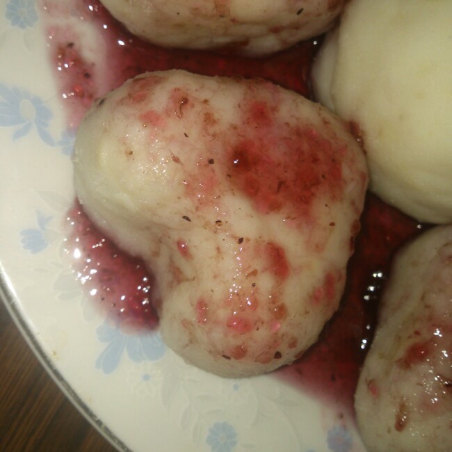 蓝莓山药泥