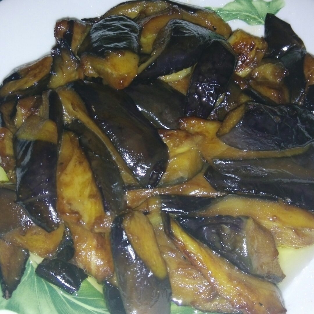 老丁的私房菜-油焖茄子