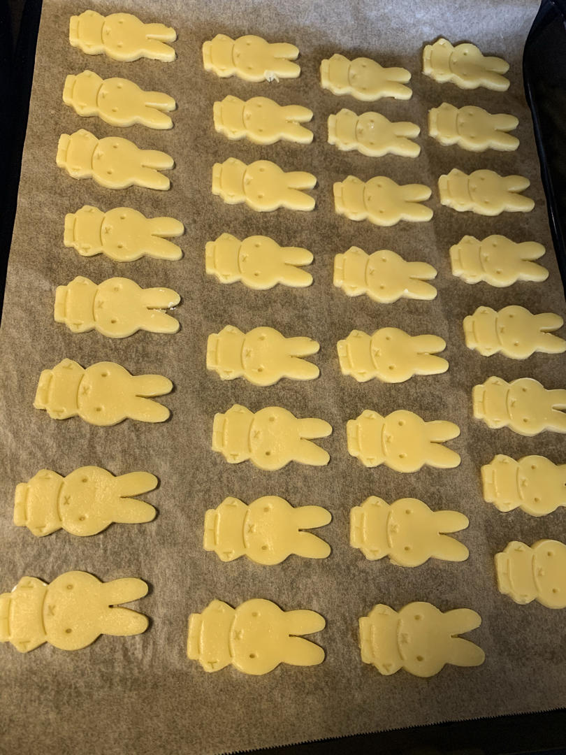 卡通黄油饼干