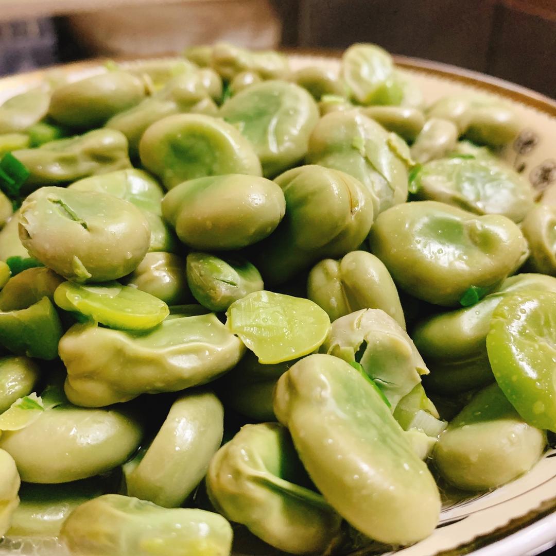 悦言0411做的葱油蚕豆