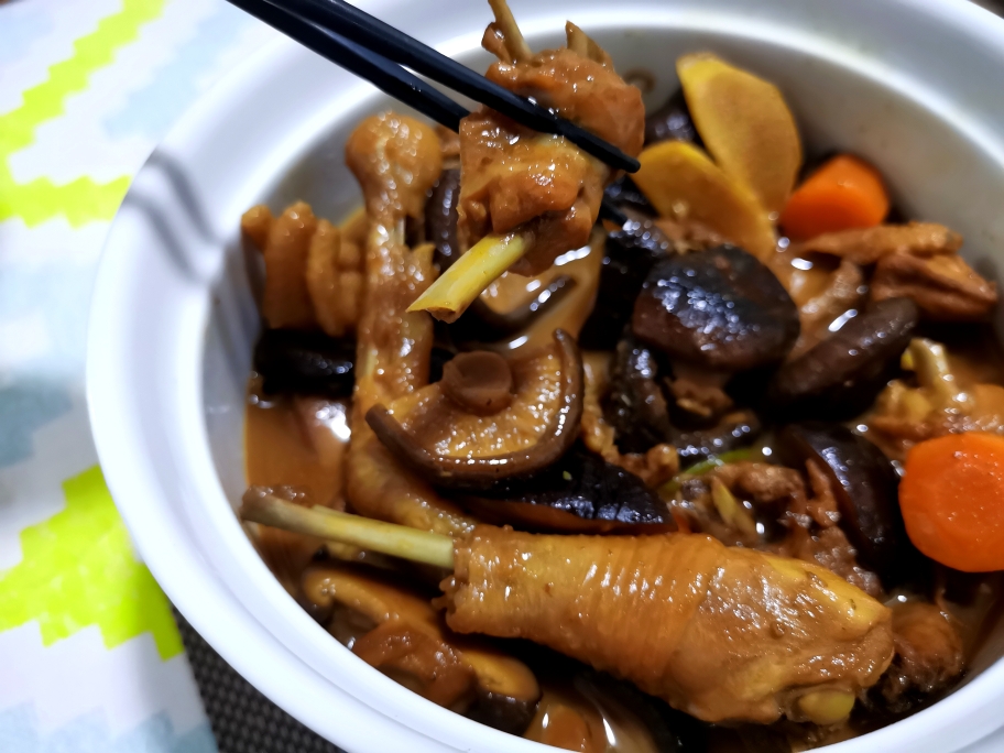 神仙下饭之香菇炖土鸡