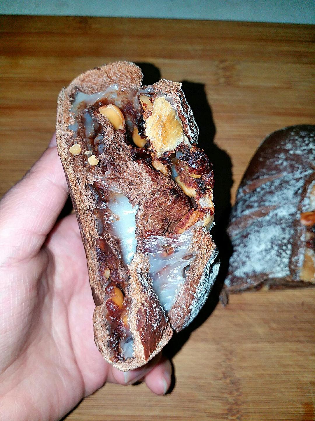 可可麻薯软欧