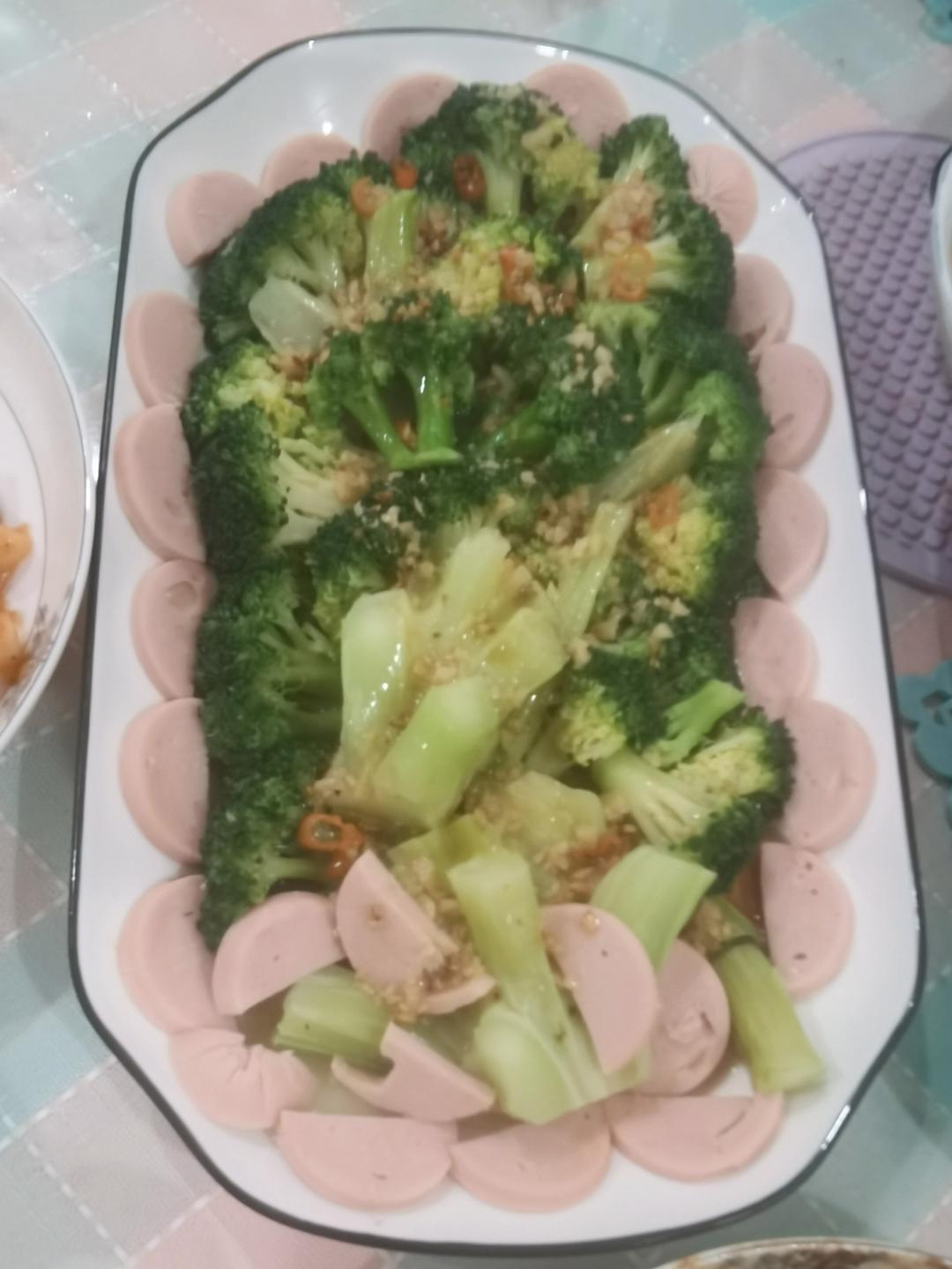 年夜菜之吉祥发财树（辣汁西兰花）