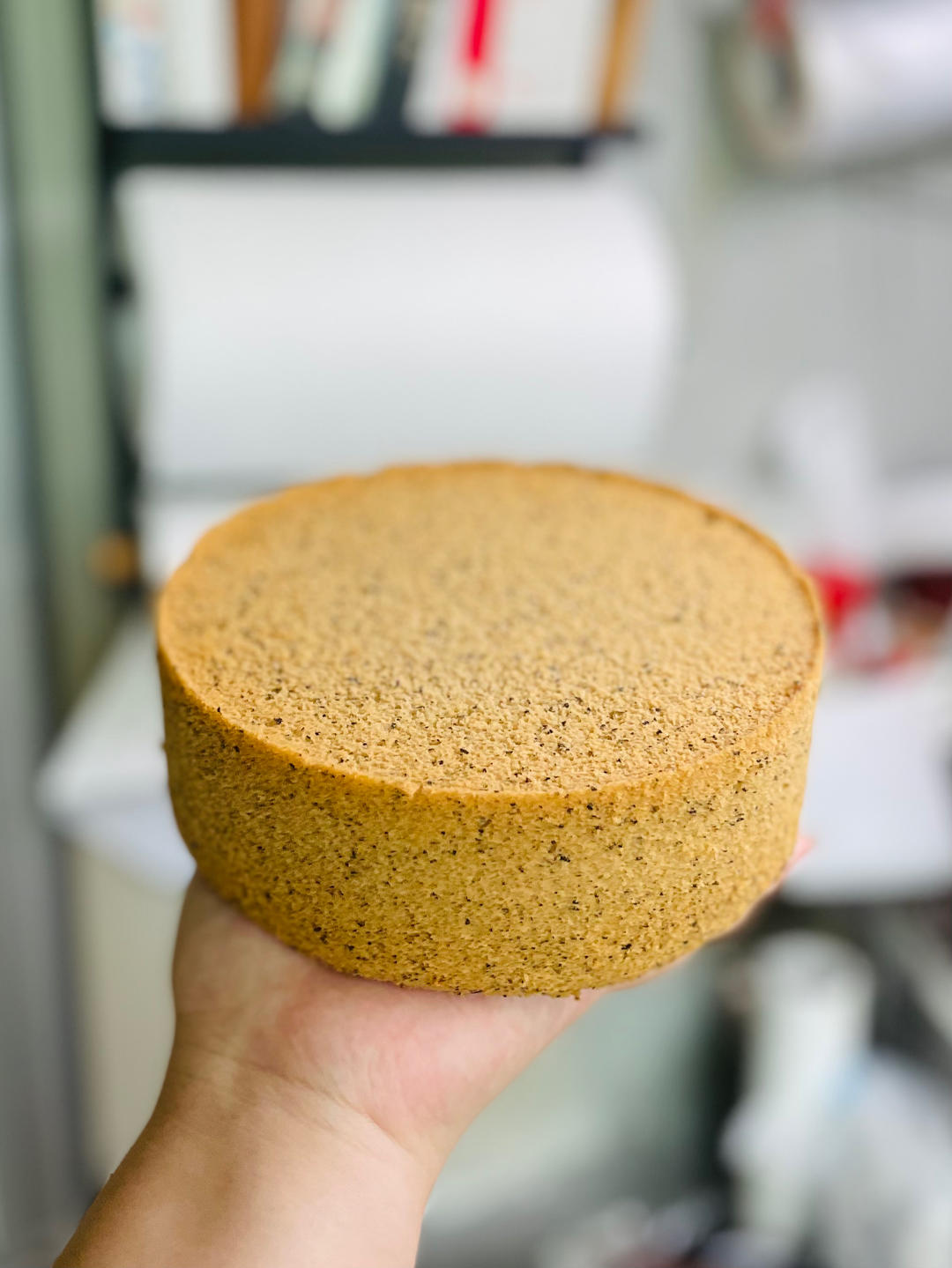 6寸伯爵红茶戚风蛋糕保姆级教程！