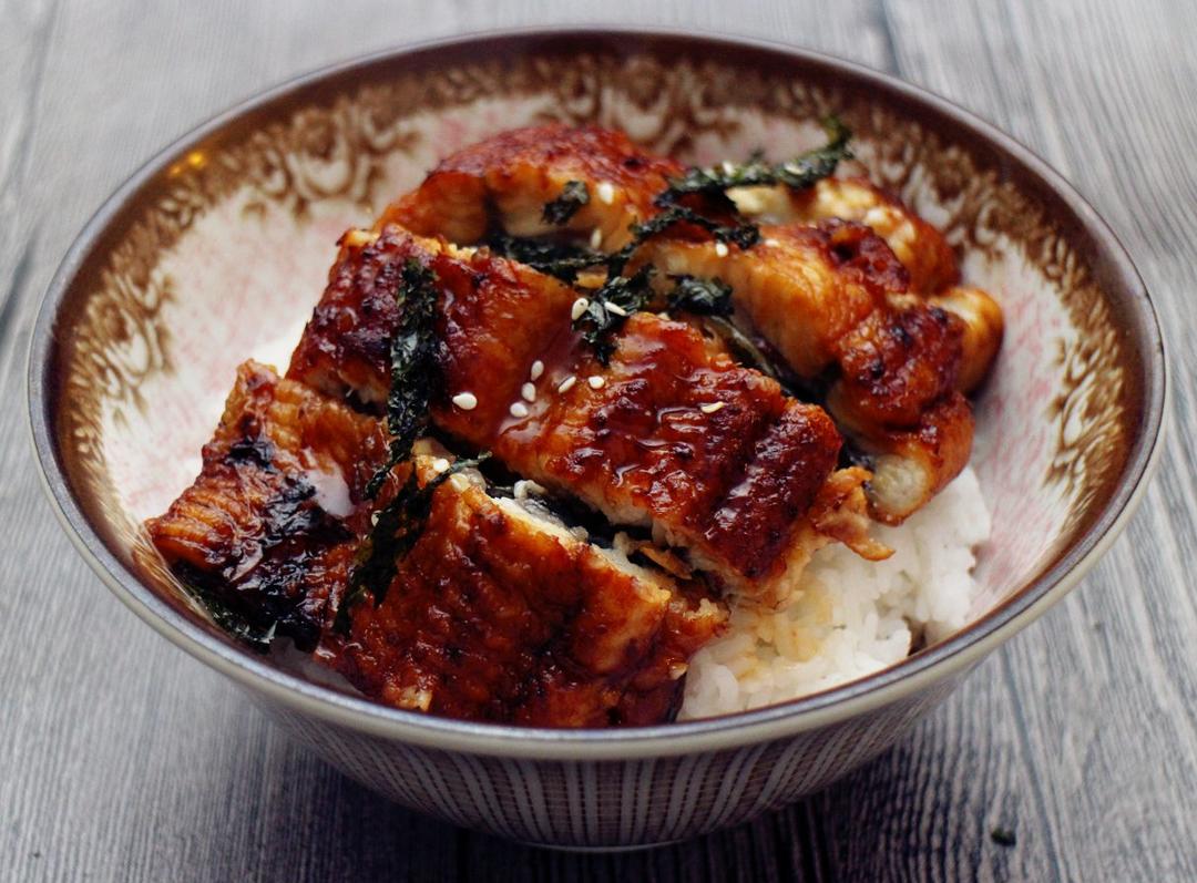 海绵蜀黍做的蒲烧鳗鱼饭