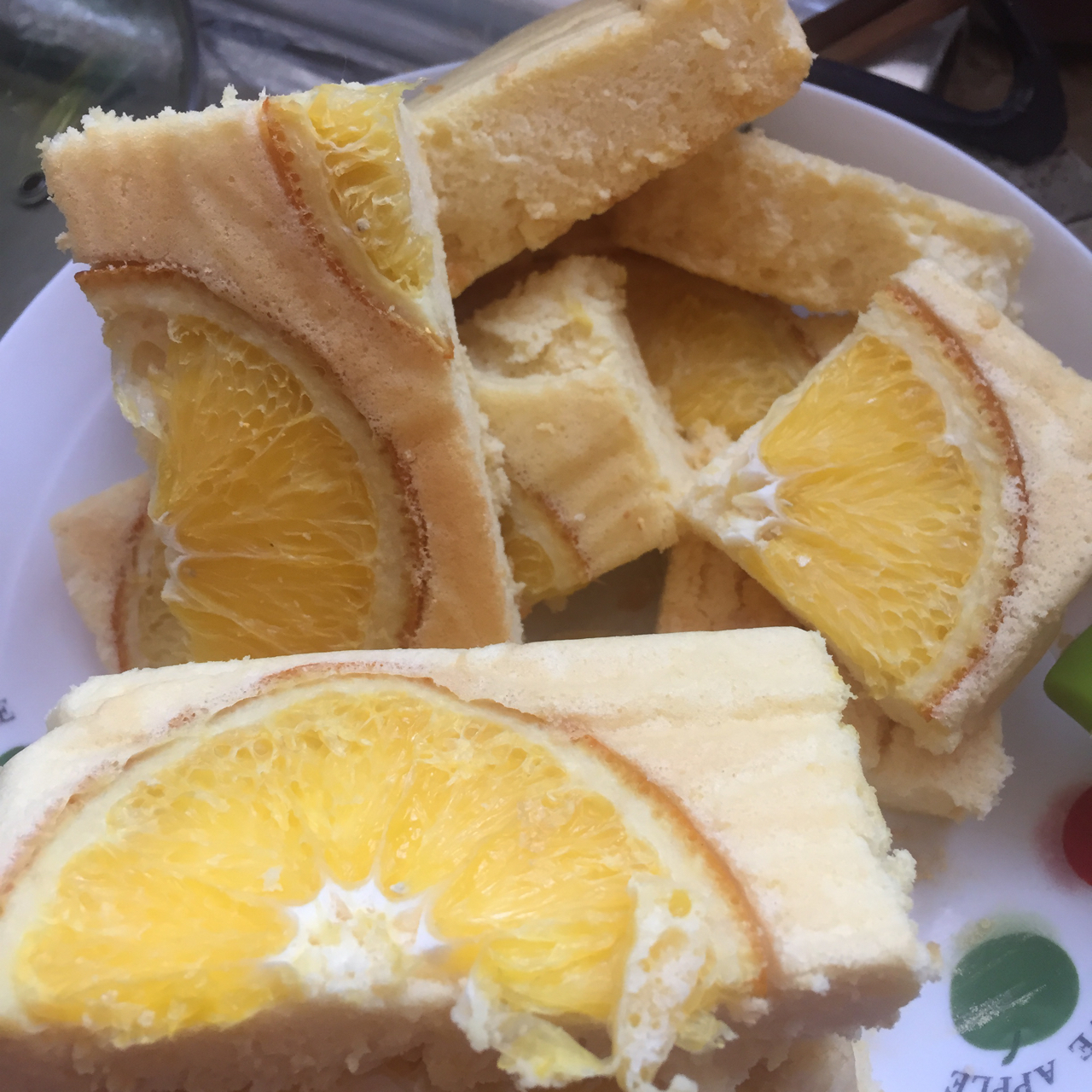 橙香蛋糕卷