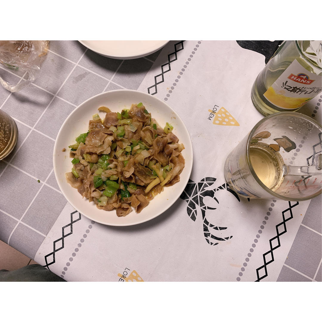 炒了20多年的葱爆羊肉