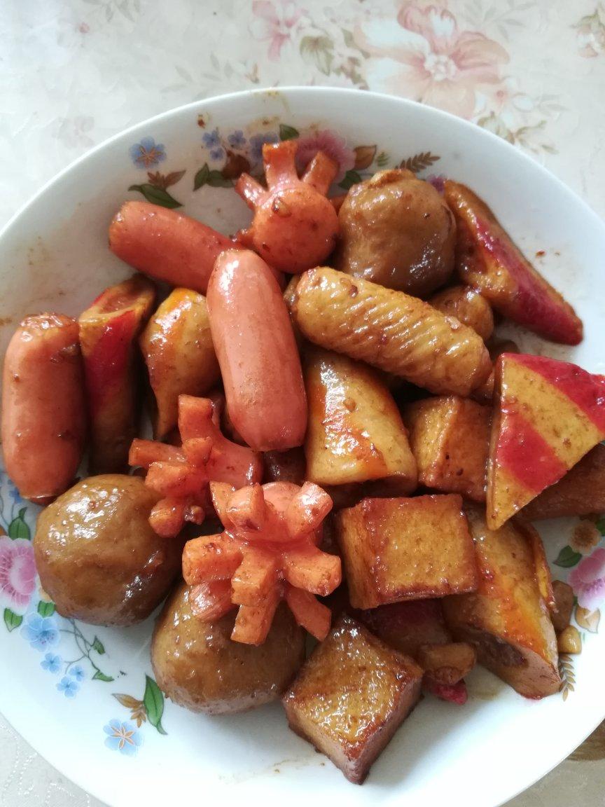 手机用户3109_g3p1做的火锅丸子的简易做法