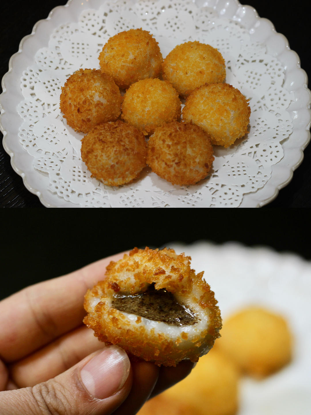 【春节必备】炸汤圆苏麻汤圆外酥里糯甜蜜蜜